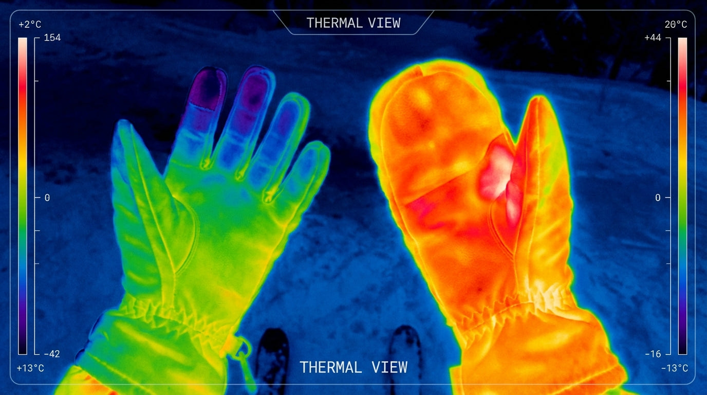 Gants ou Moufles ? Le guide définitif contre l'onglée