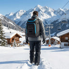 Sac à Dos de Ski 50L Imperméable – Rangement Chaussures, Casque & Accessoires