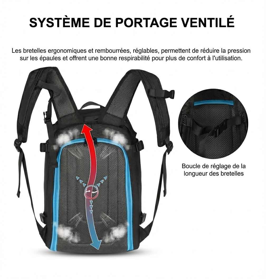 Sac à Dos de Ski 50L