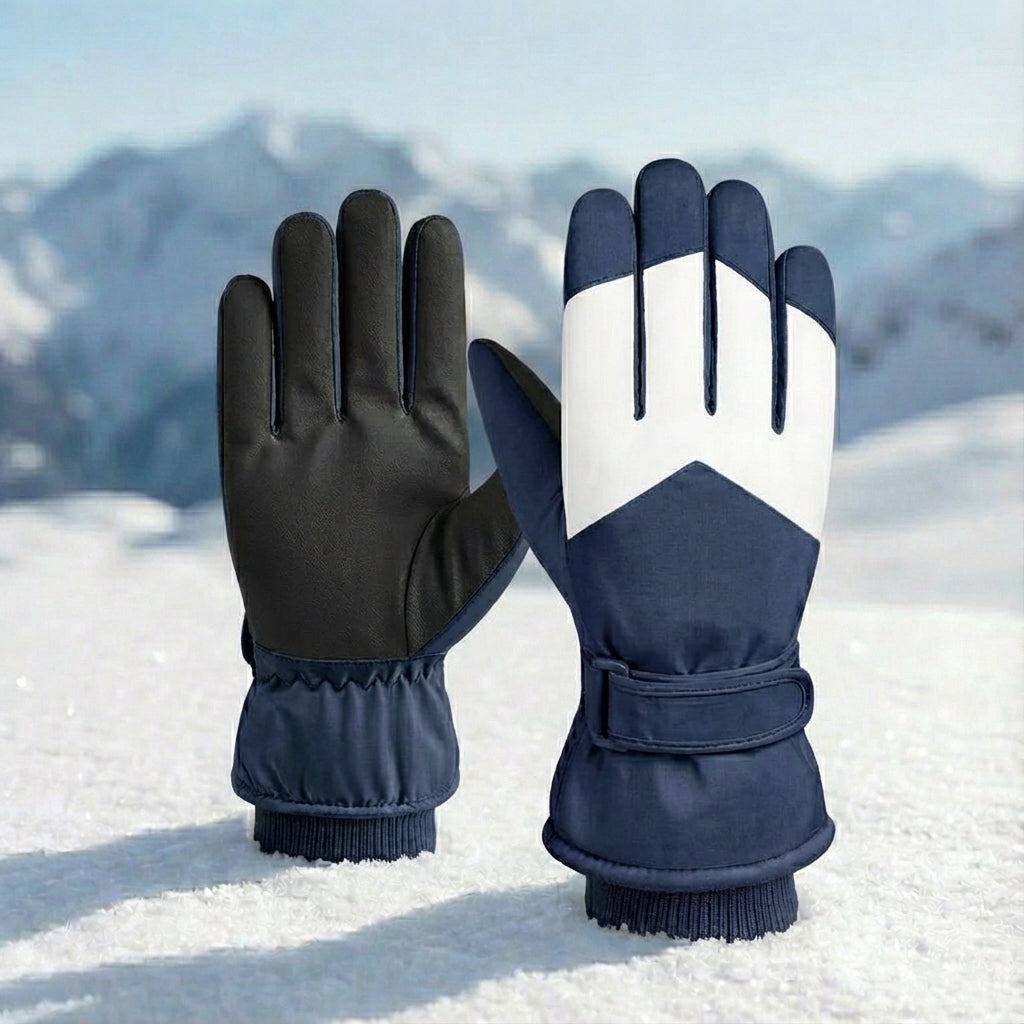 Gants de ski/snowboard unisexes – Imperméables, antidérapants, compatibles écran tactile