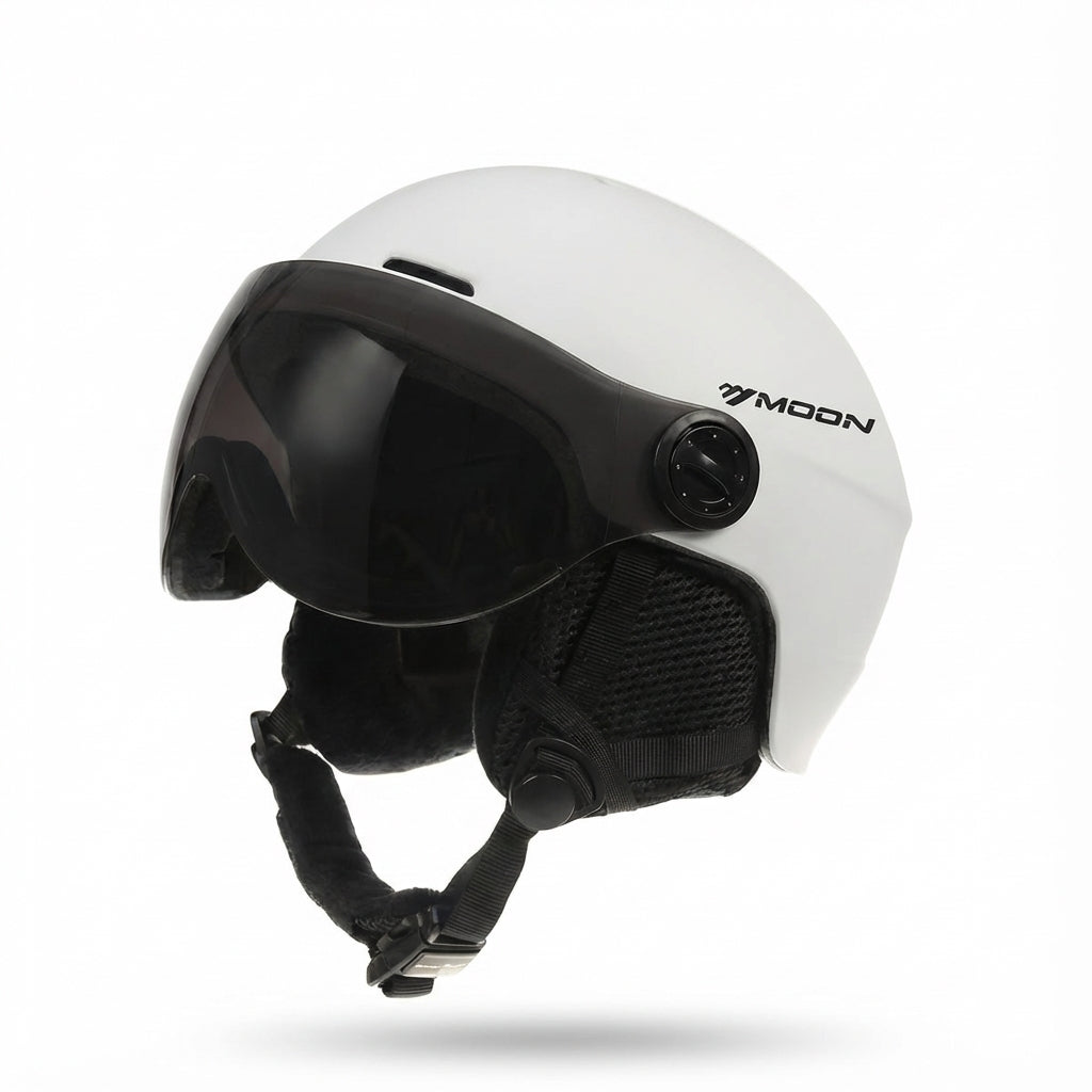 Casque de ski MOON avec visière intégrée
