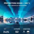 Lunettes De Ski Double Couches Anti-Buée UV400
